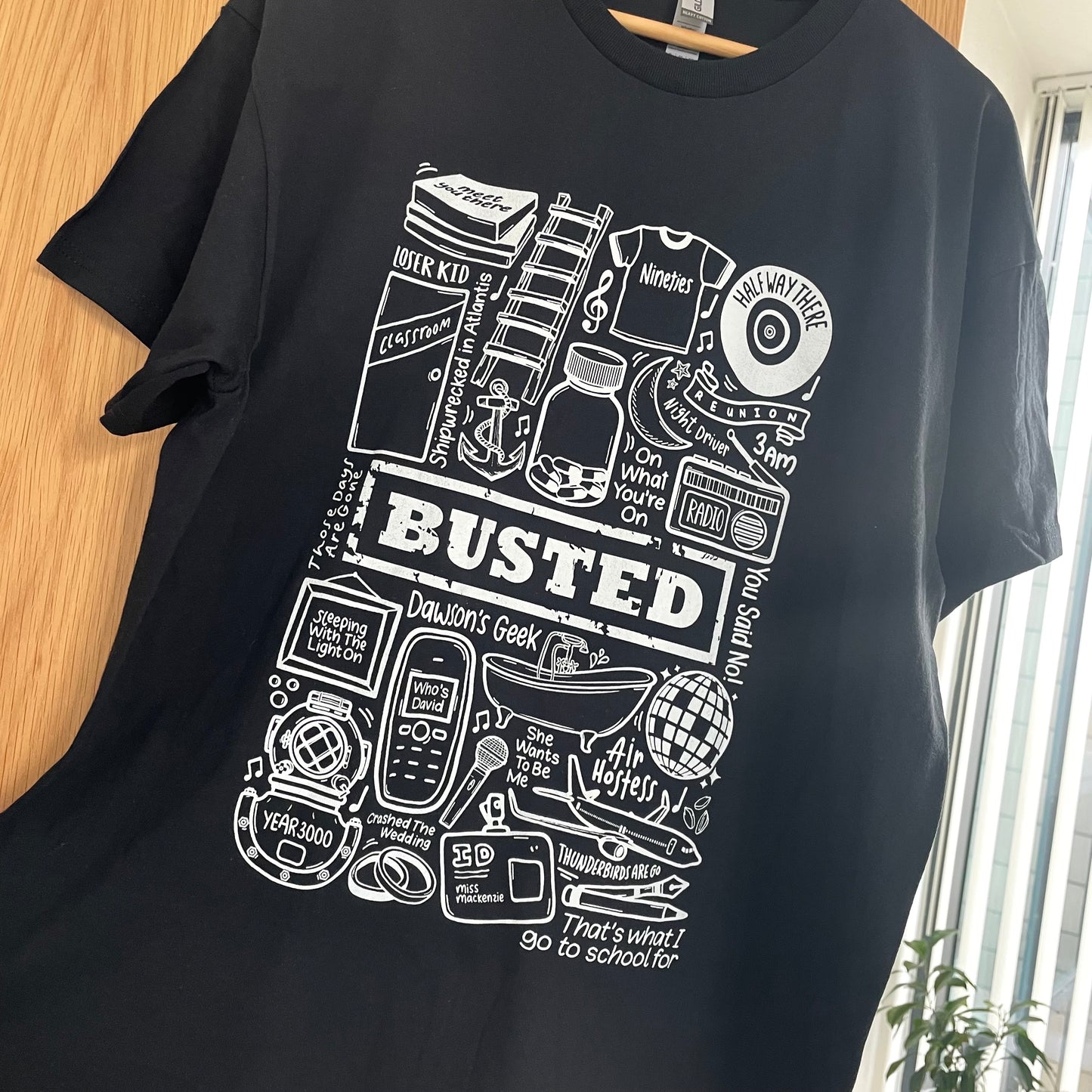 Busted t shirt