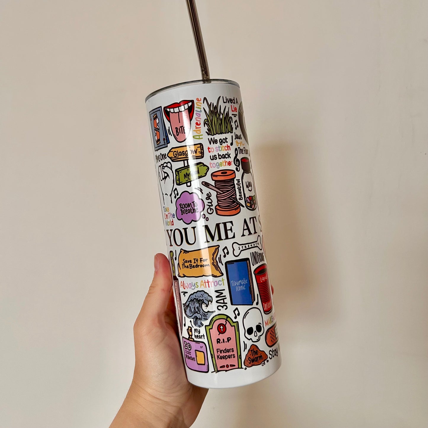 You Me At Six tumbler