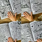 Rock colouring book