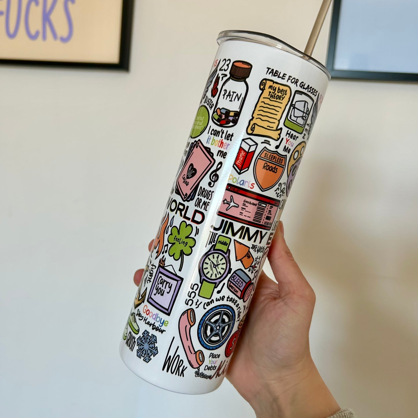 Jimmy Eat World tumbler