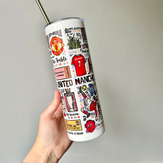 Manchester United tumbler