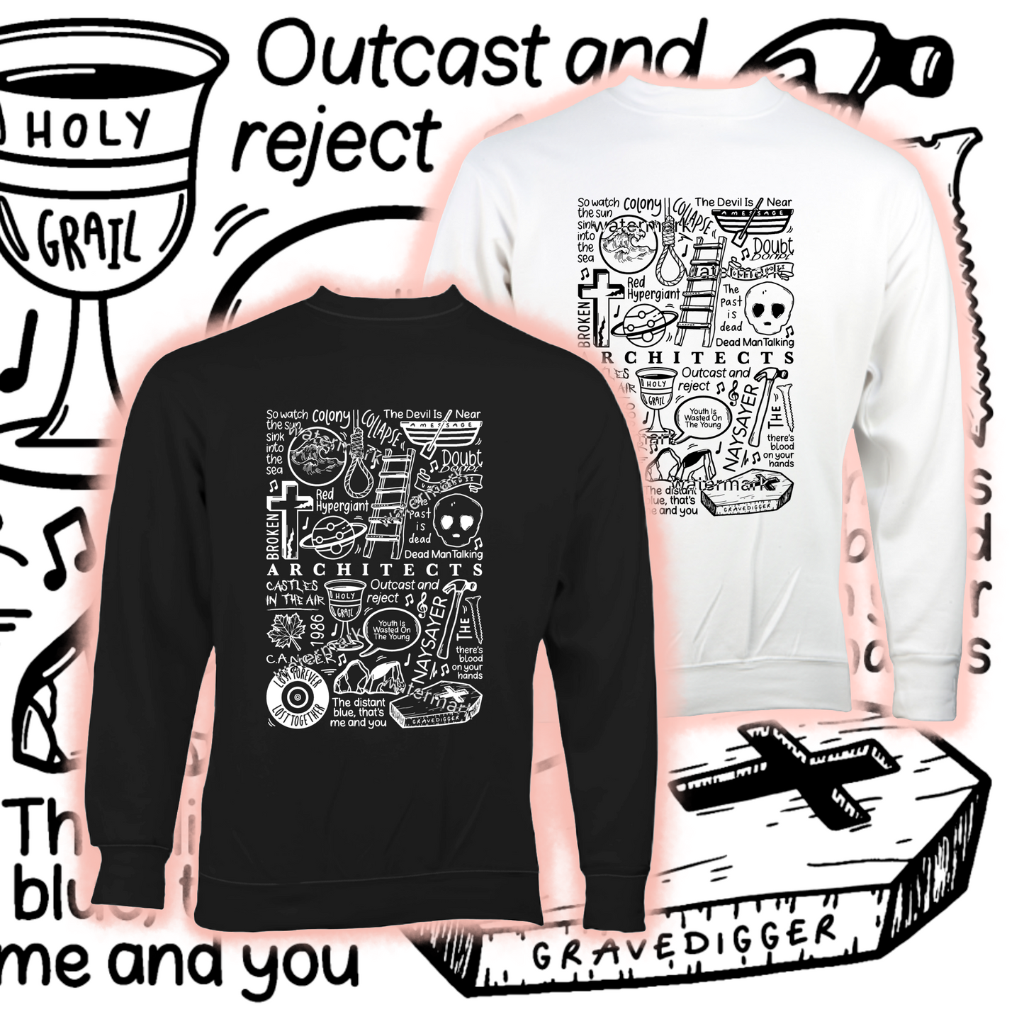 Architects Lost Forever Lost Together sweater