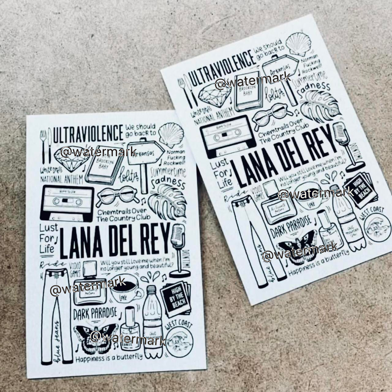 Lana Del Rey print