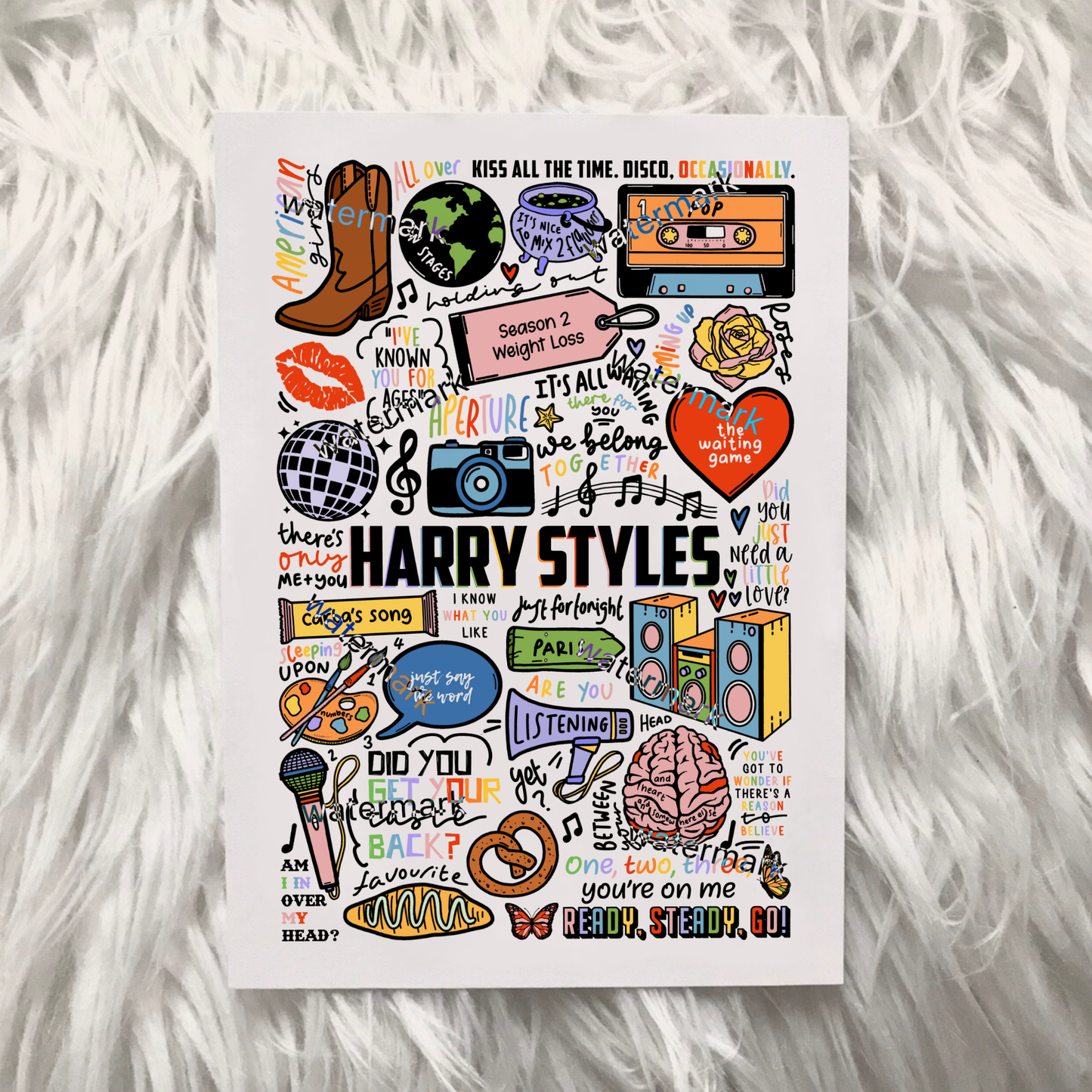 Harry Styles Disco print
