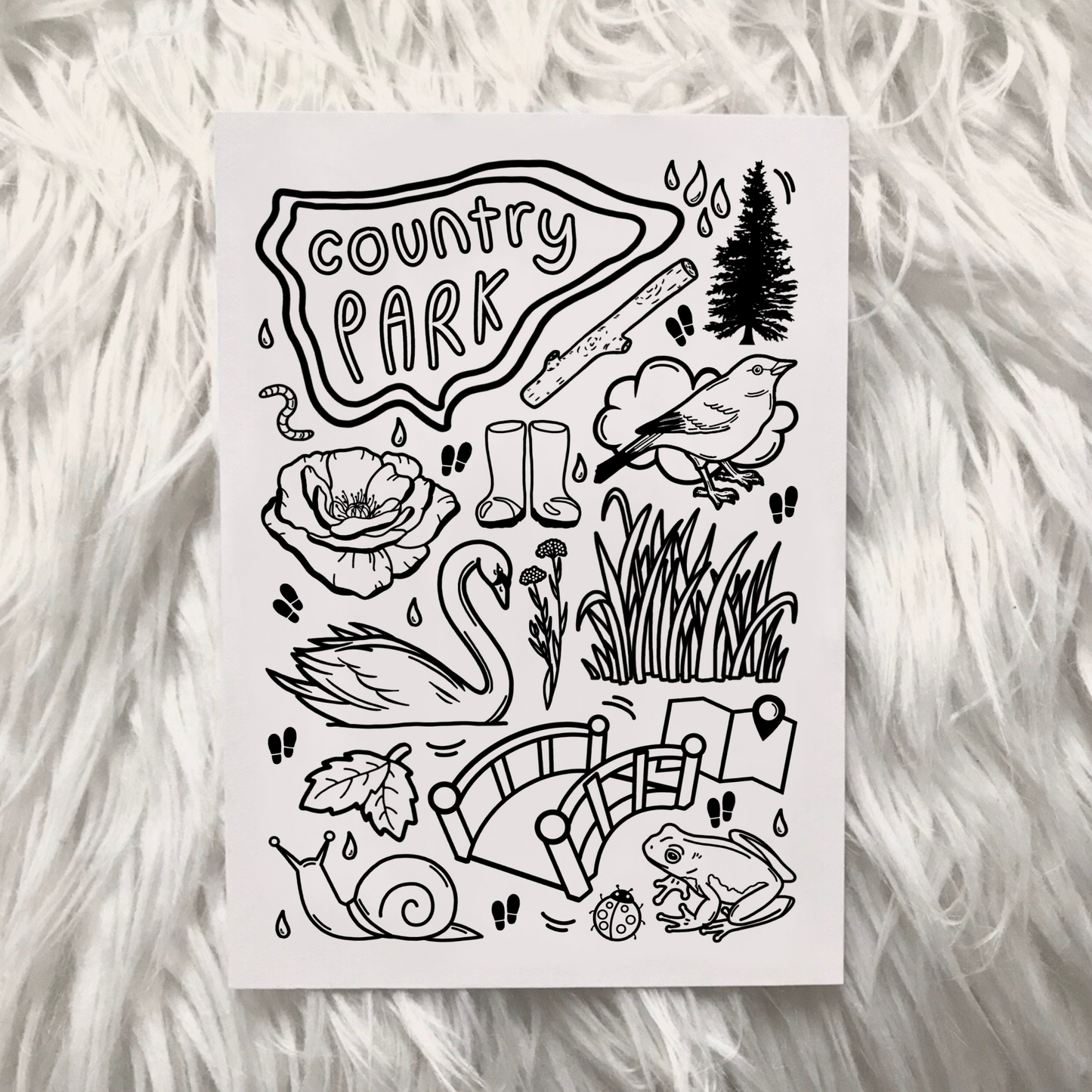 Cleethorpes country park print