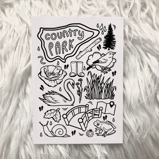Cleethorpes country park print
