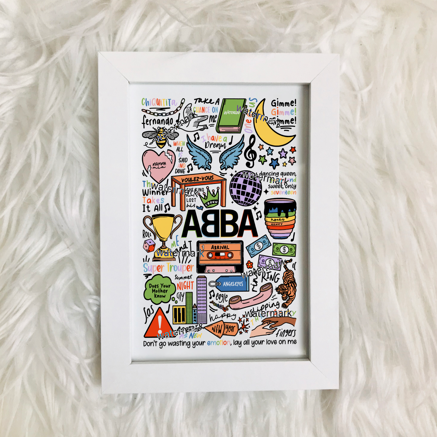 Abba print