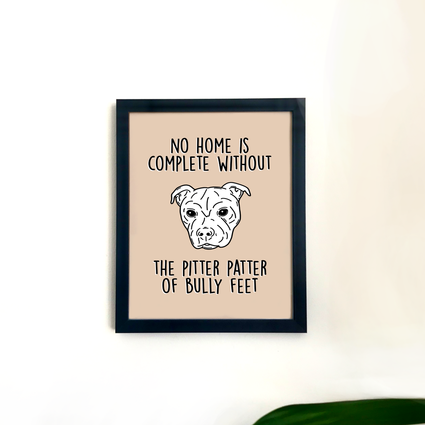 Bully pitter patter print