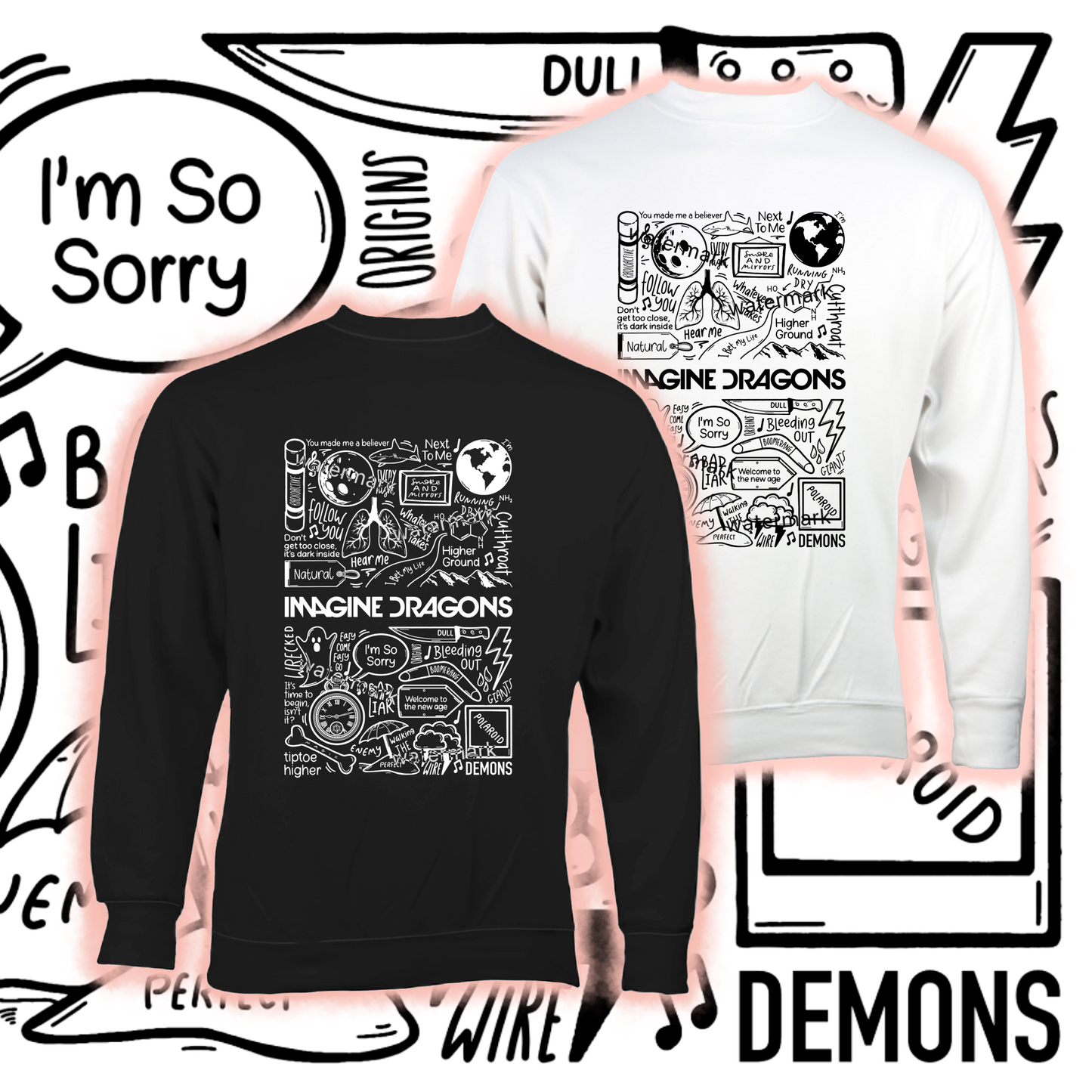 Imagine Dragons sweater