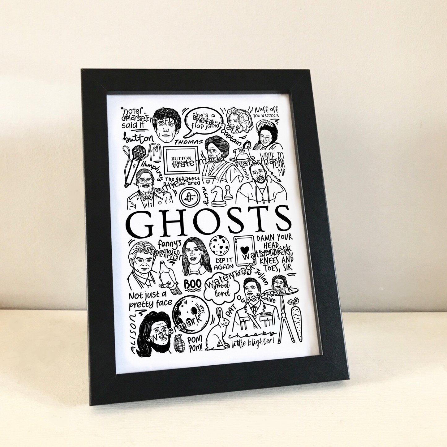 Ghosts print