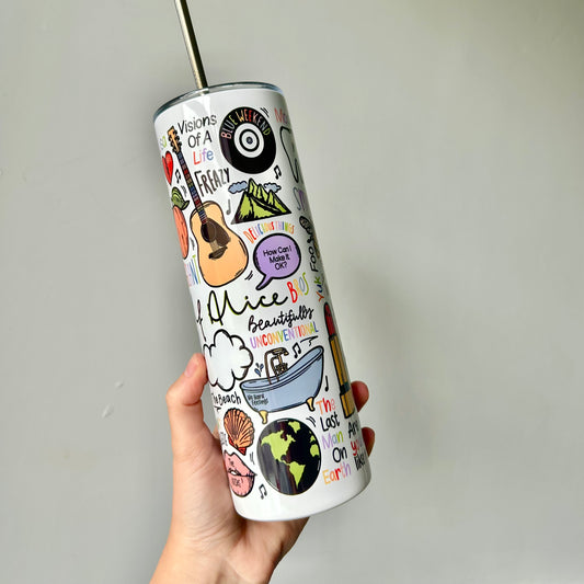 Wolf Alice tumbler