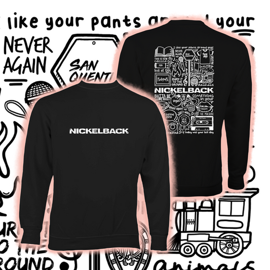 Nickelback two sided sweater