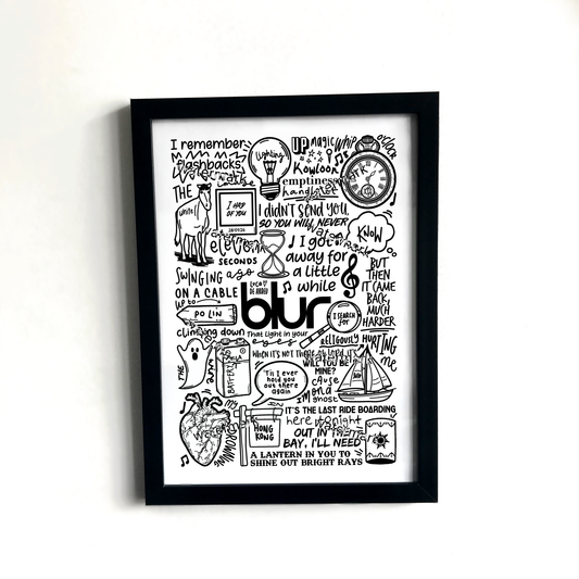 Blur Ghost Ship print