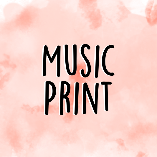 Music print