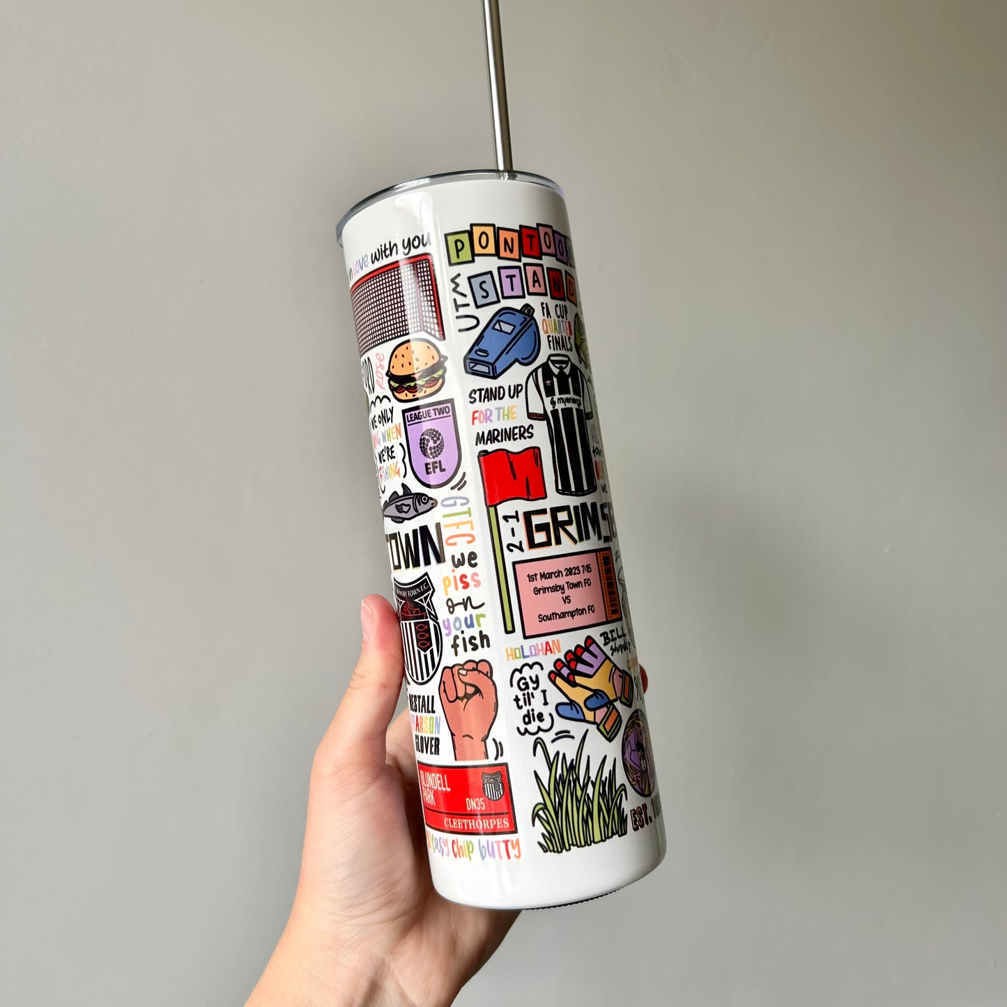Grimsby Town tumbler