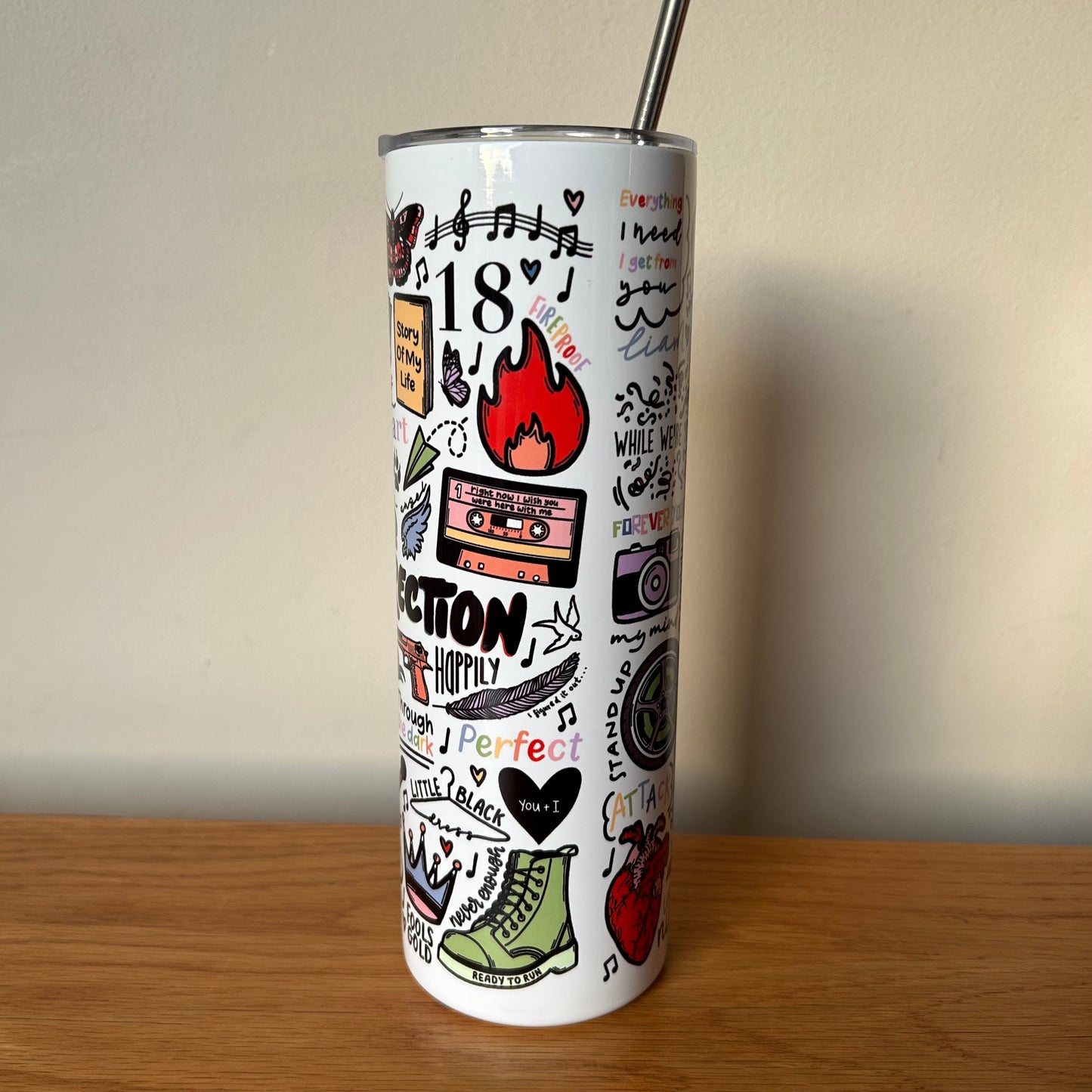 One Direction tumbler