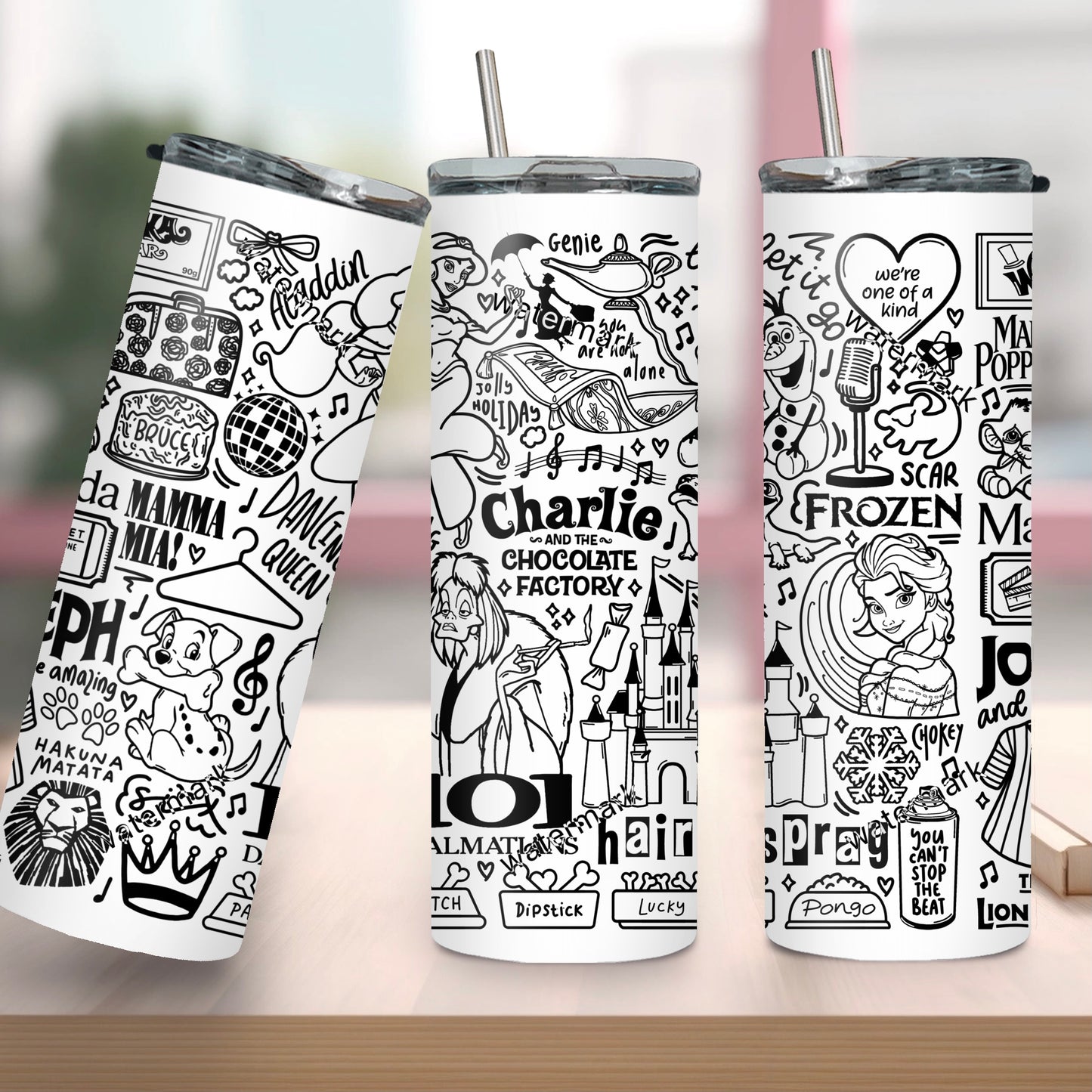 Movie tumbler