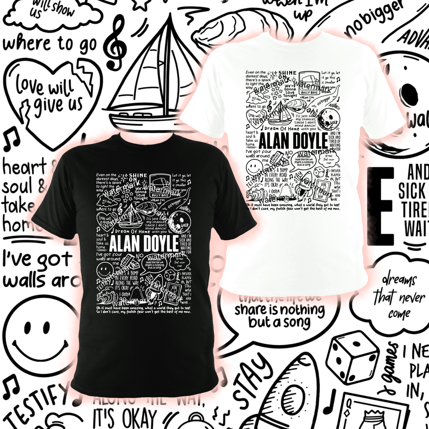 Camiseta Alan Doyle