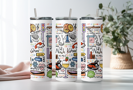 Noah Kahan tumbler