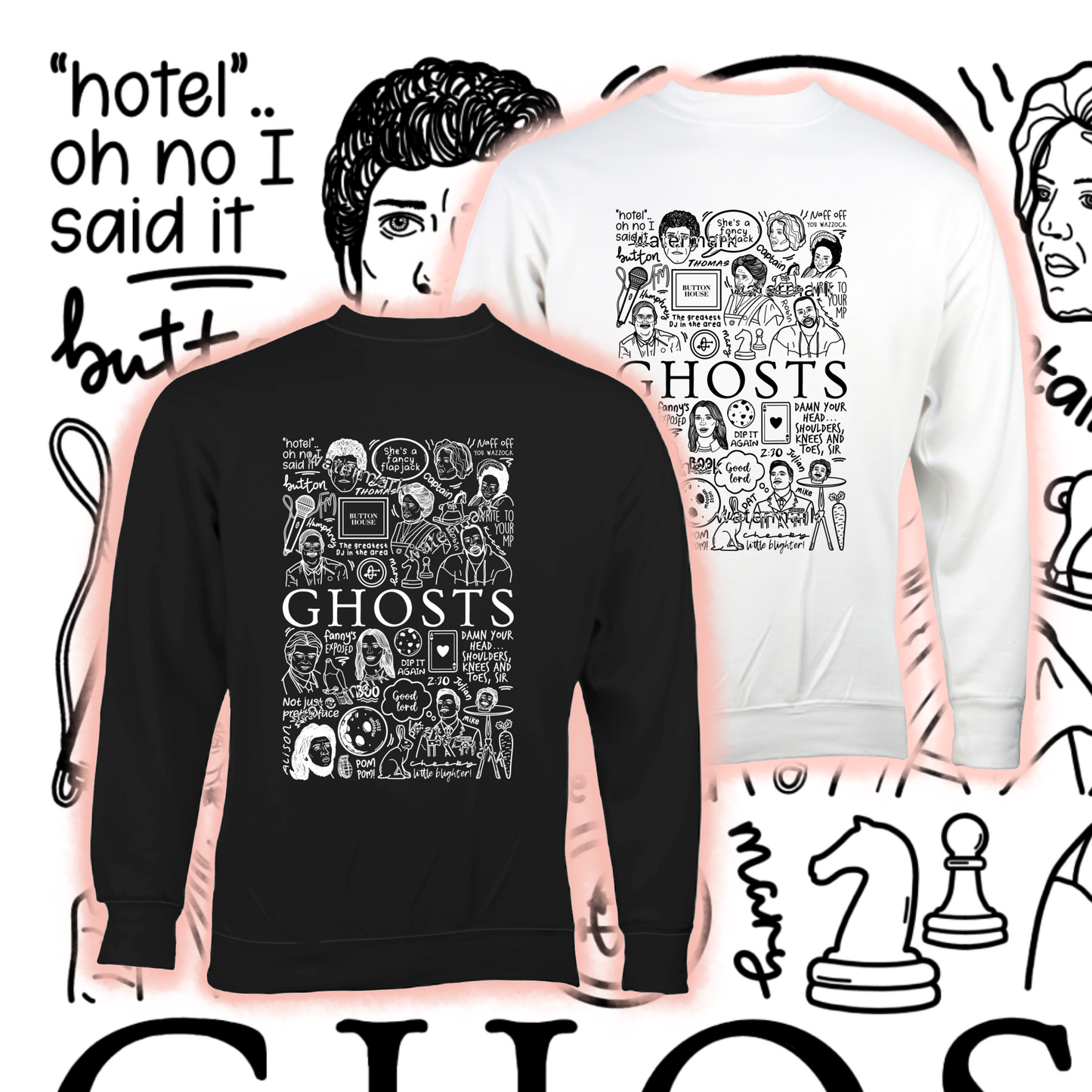 Ghosts sweater