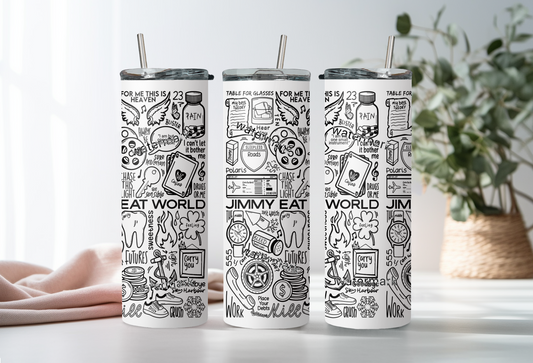 Jimmy Eat World tumbler