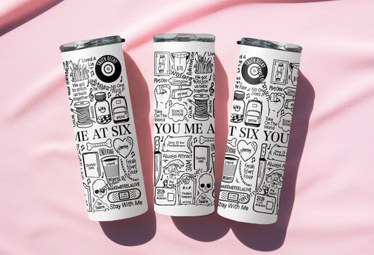 You Me At Six tumbler