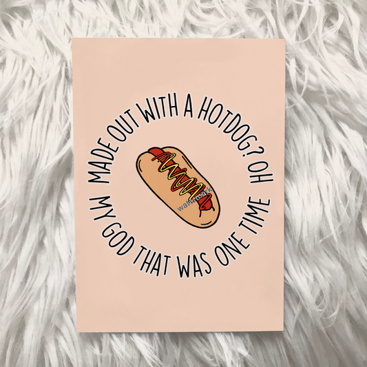 Mean Girls hotdog print