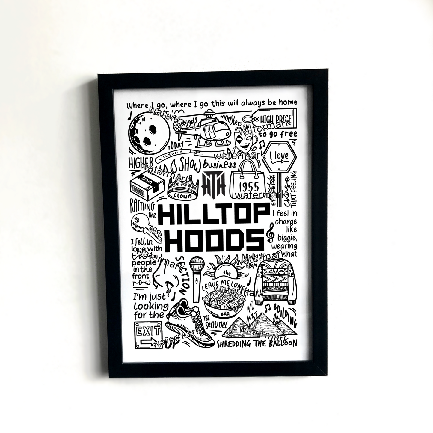 Hilltop Hoods print