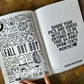 Rock colouring book
