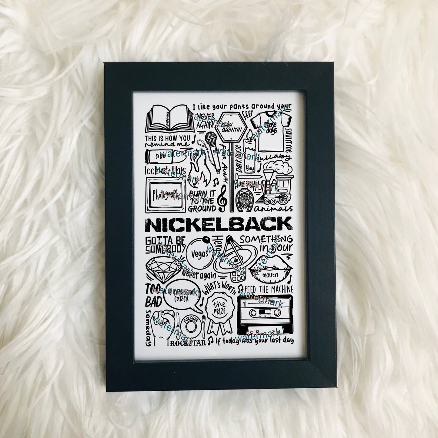 Nickelback two sided sweater