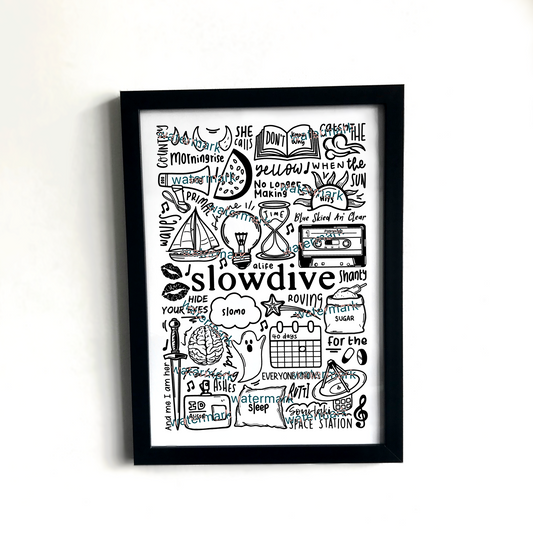 Slowdive print