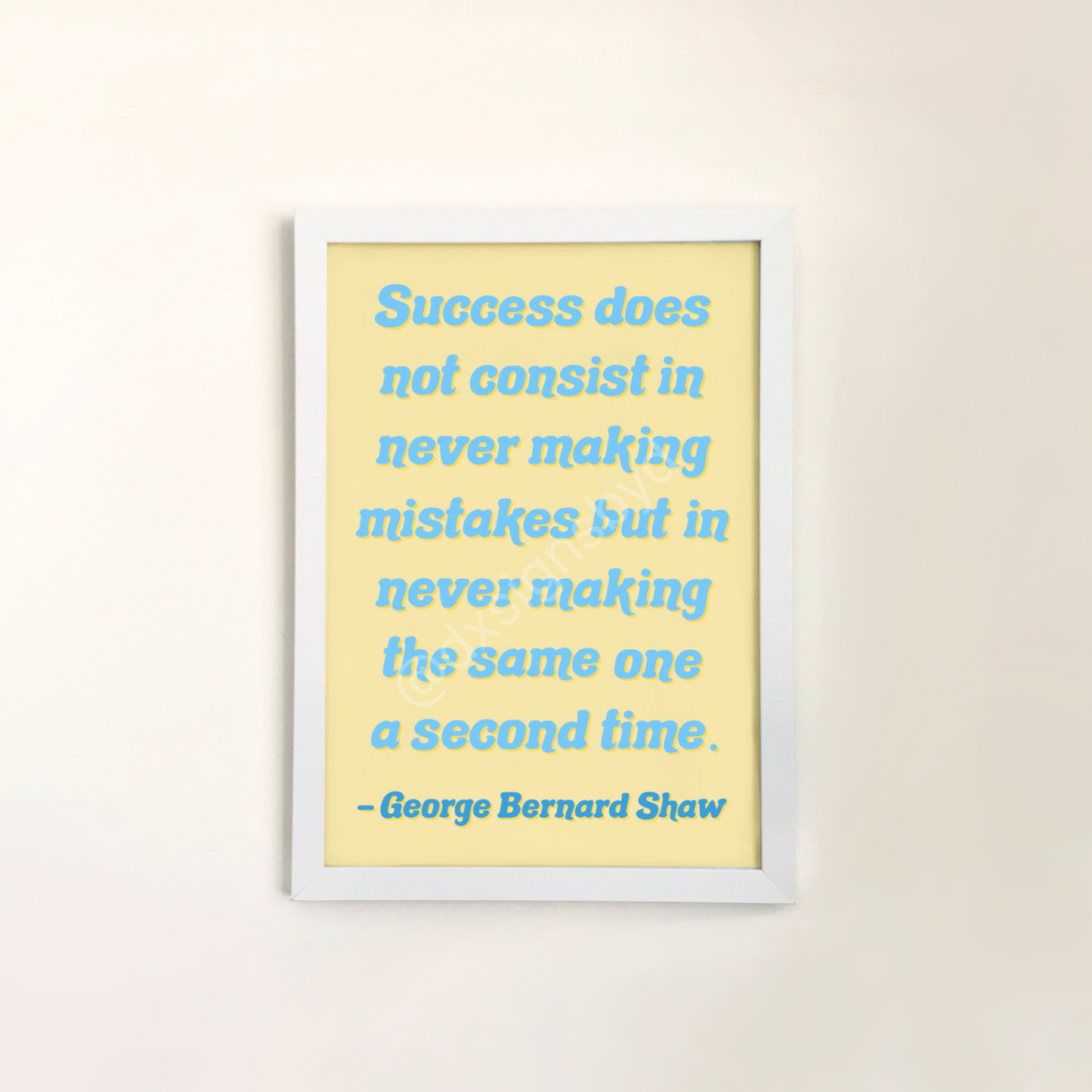 Success print