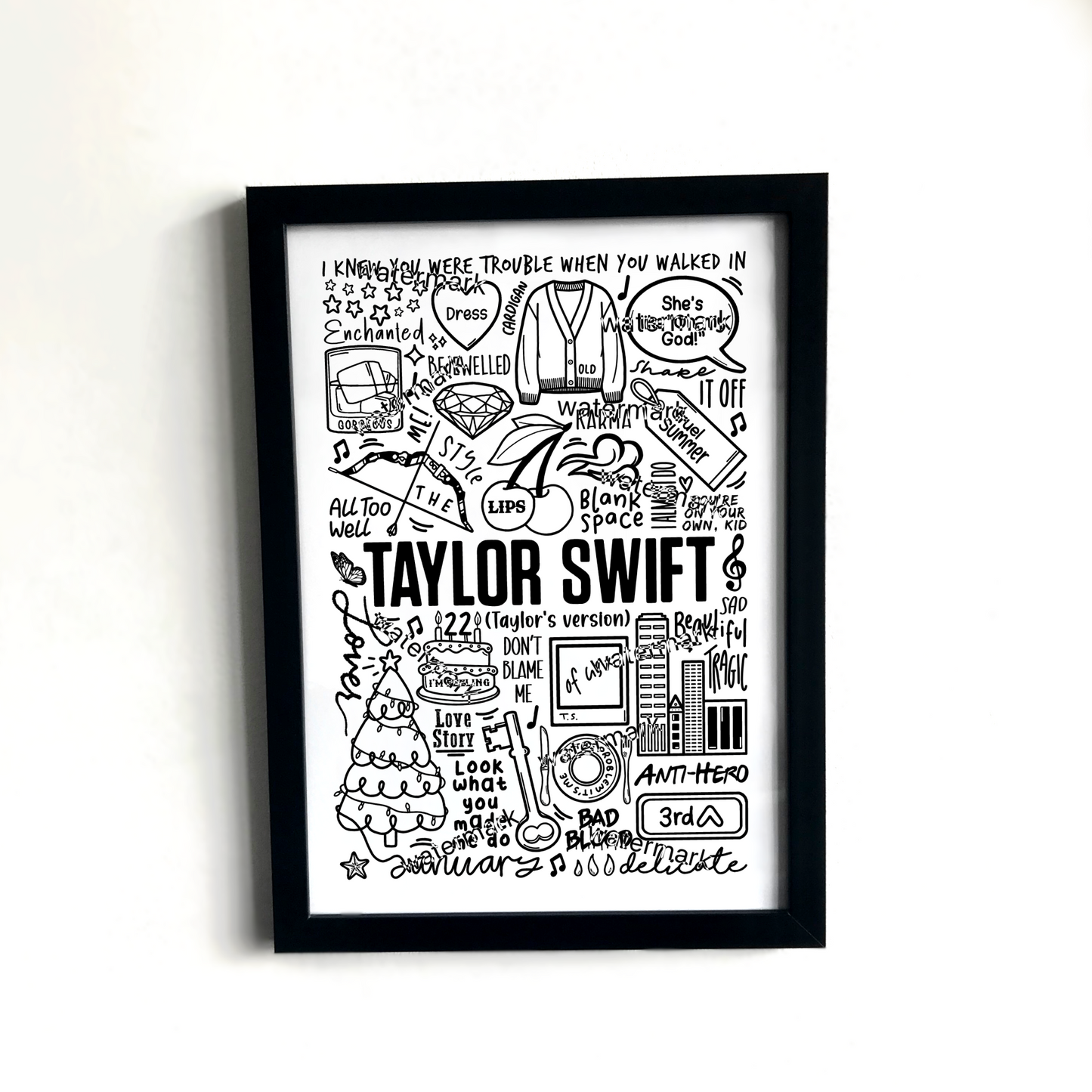 Taylor Swift print