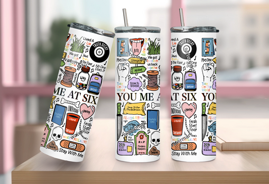 You Me At Six tumbler