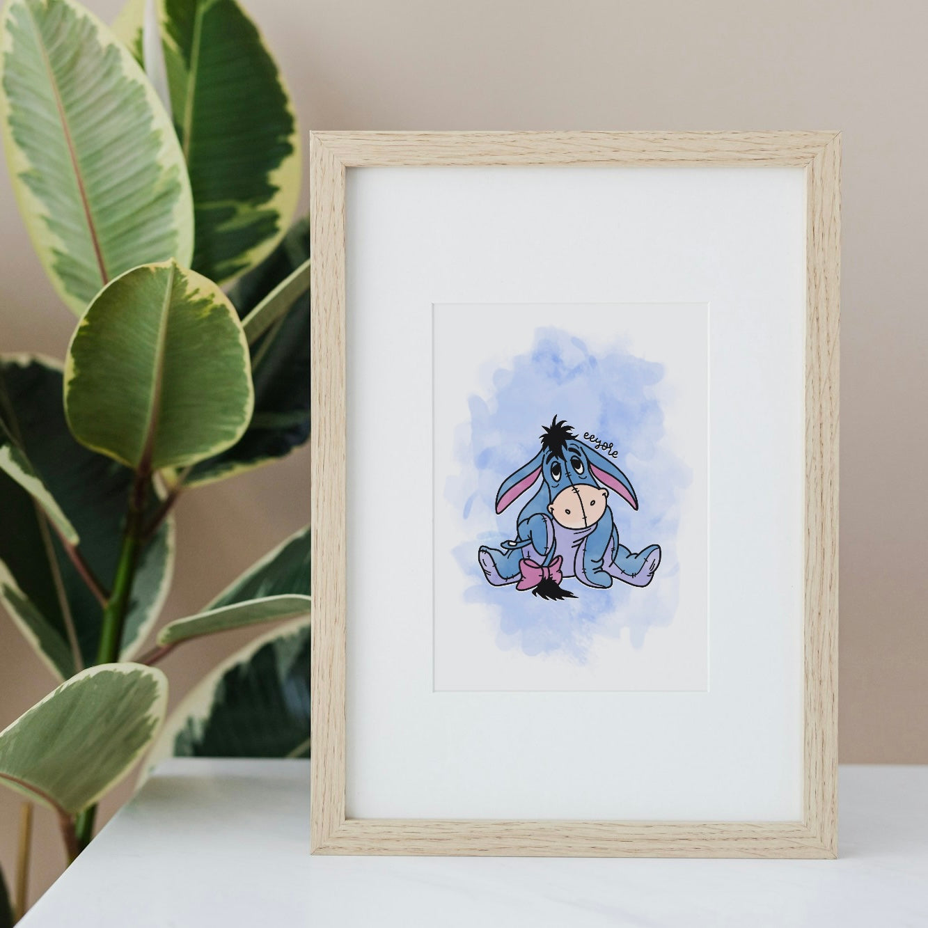 Winnie The Pooh Eeyore print