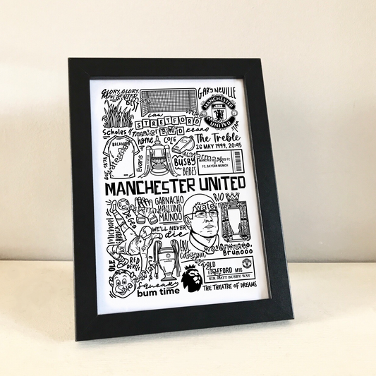 Manchester United print