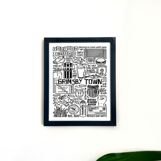 Grimsby Town FC print