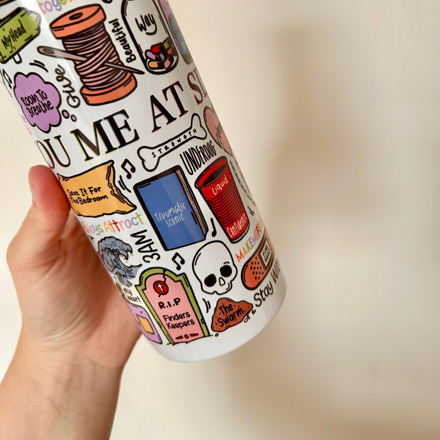 You Me At Six tumbler