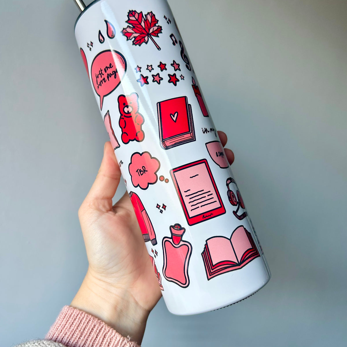 Bookish tumbler