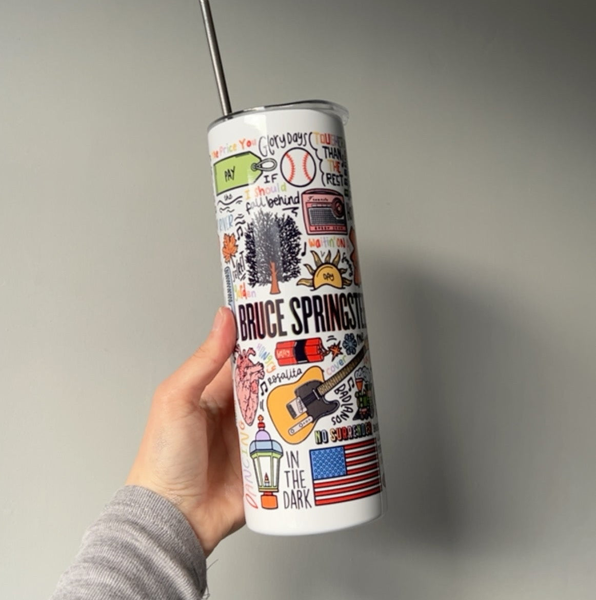 Bruce Springsteen tumbler
