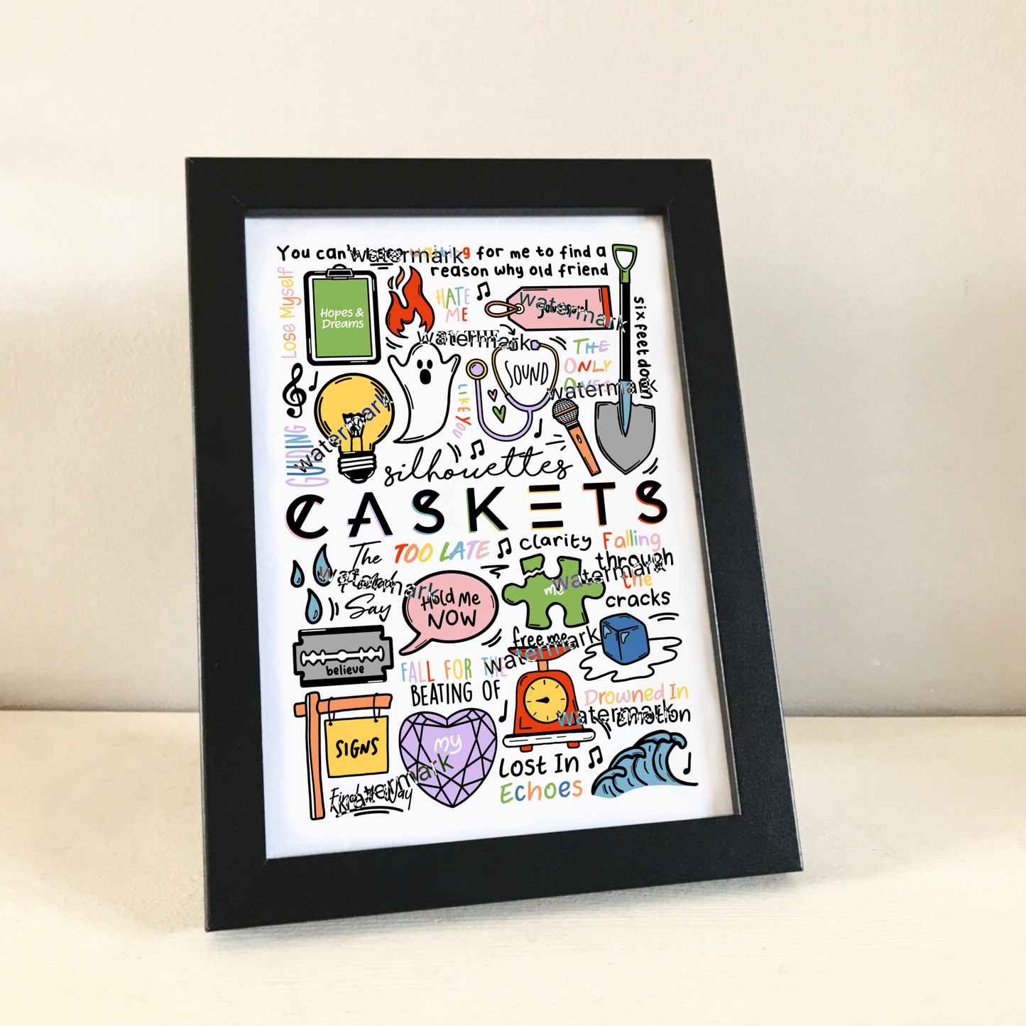 Caskets print