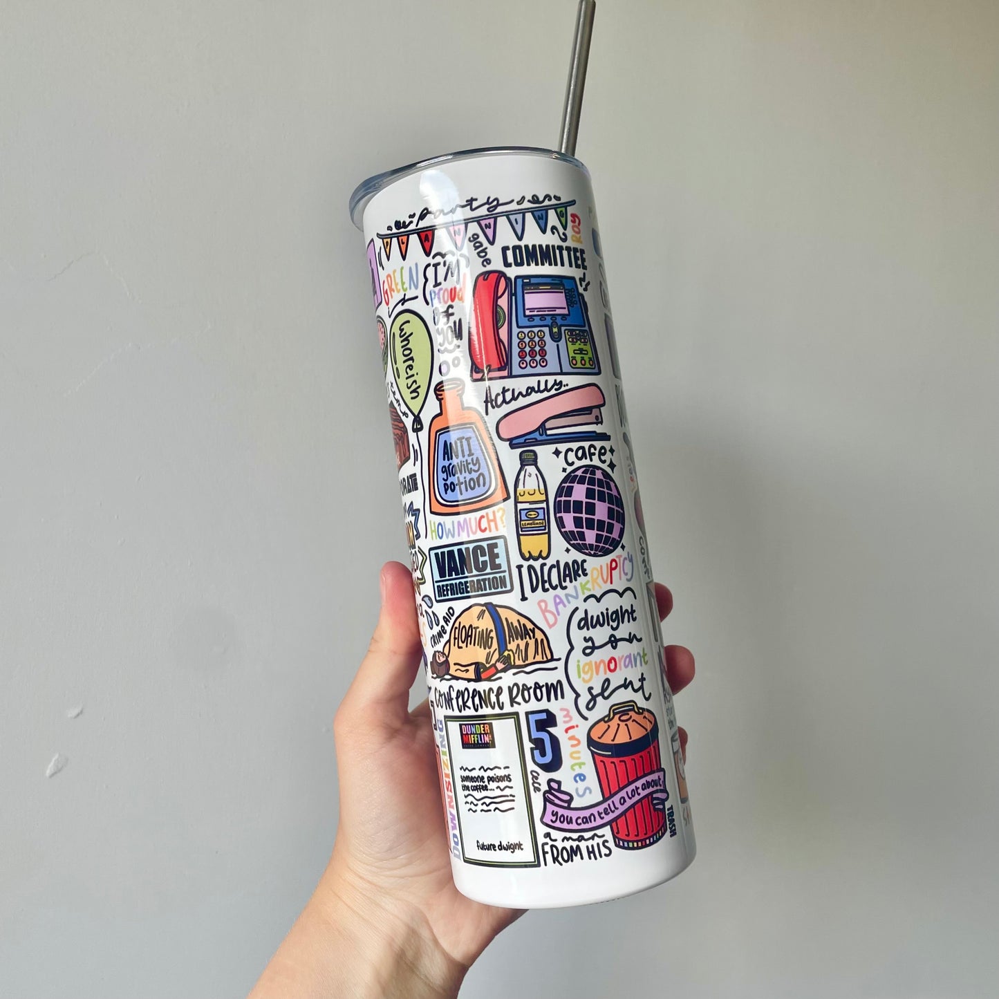The Office tumbler