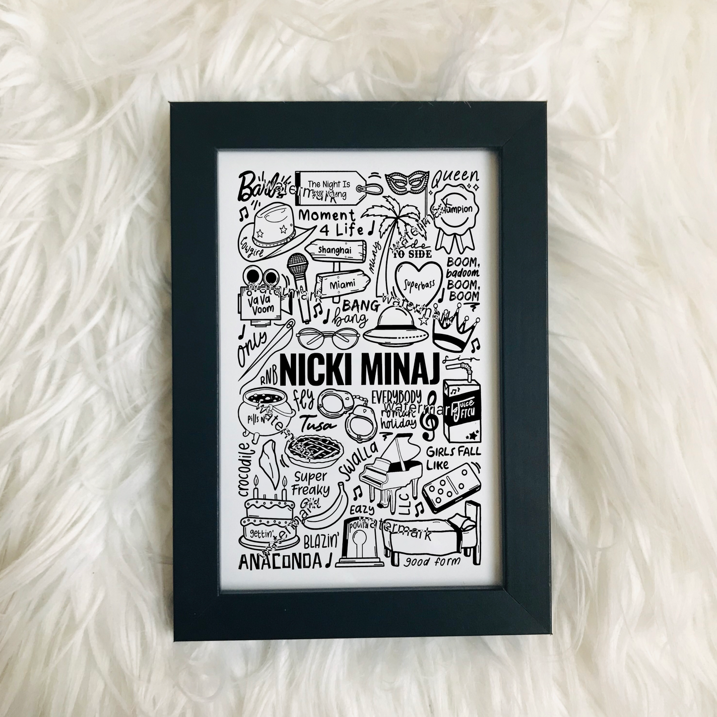 Nicki Minaj print