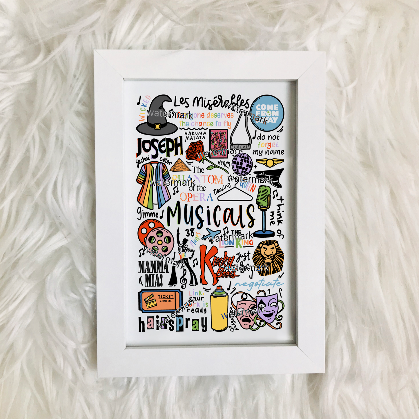 Musical theatre print