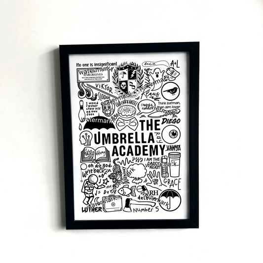 The Umbrella Academy print