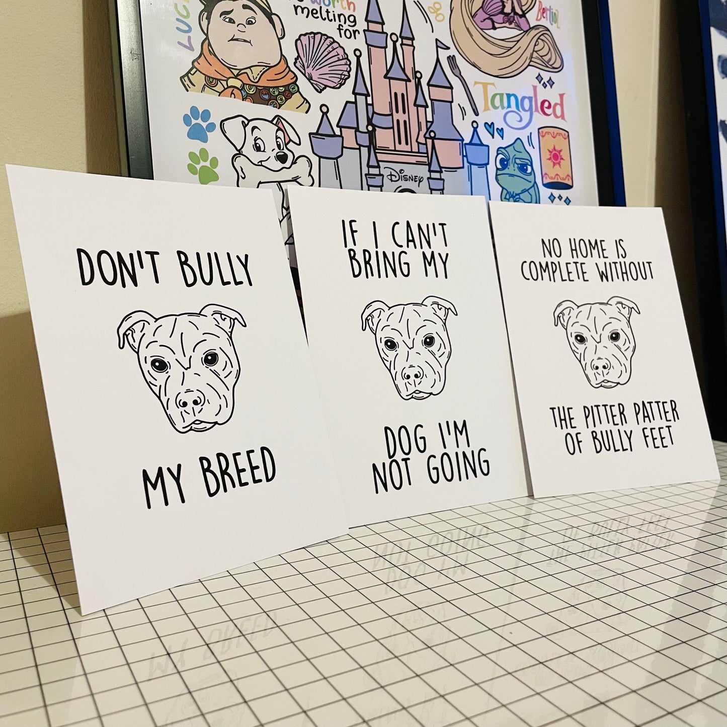 Dont bully my breed print