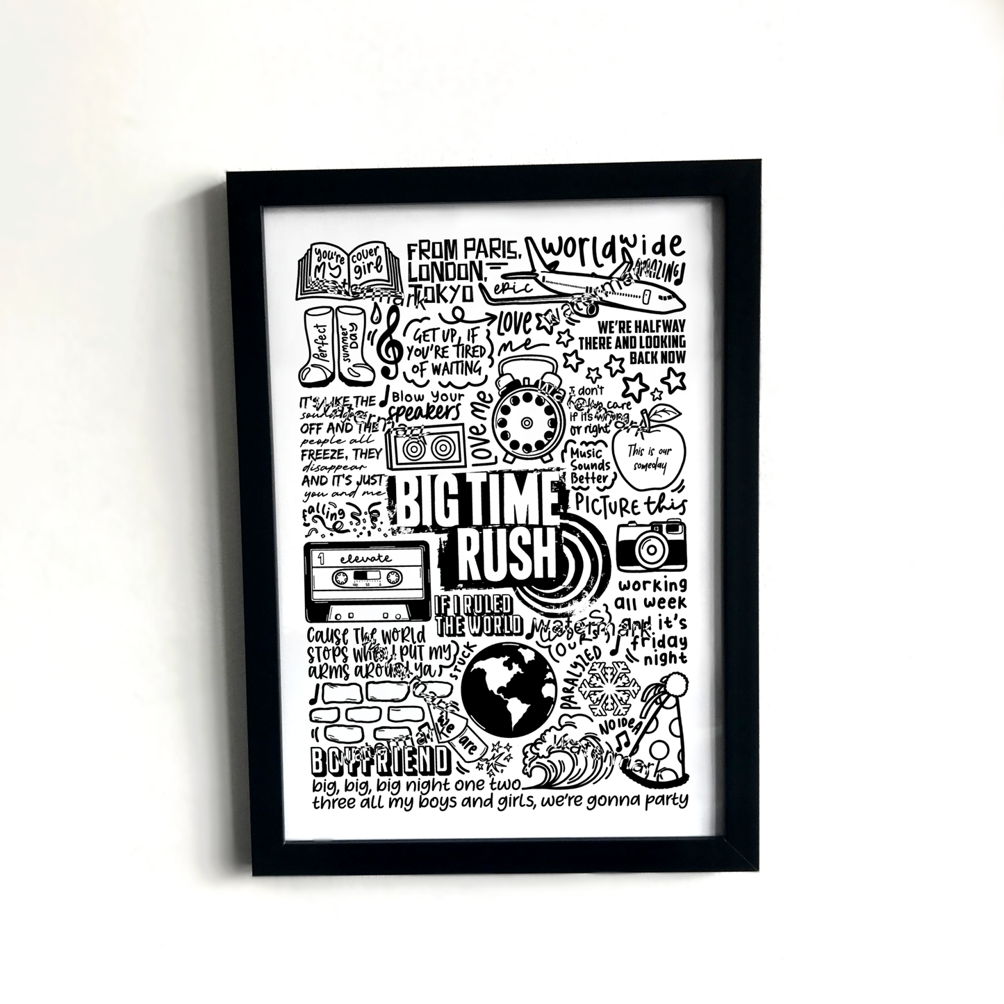 Big Time Rush Print