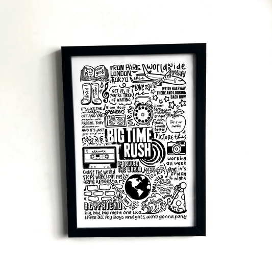 Big Time Rush Print