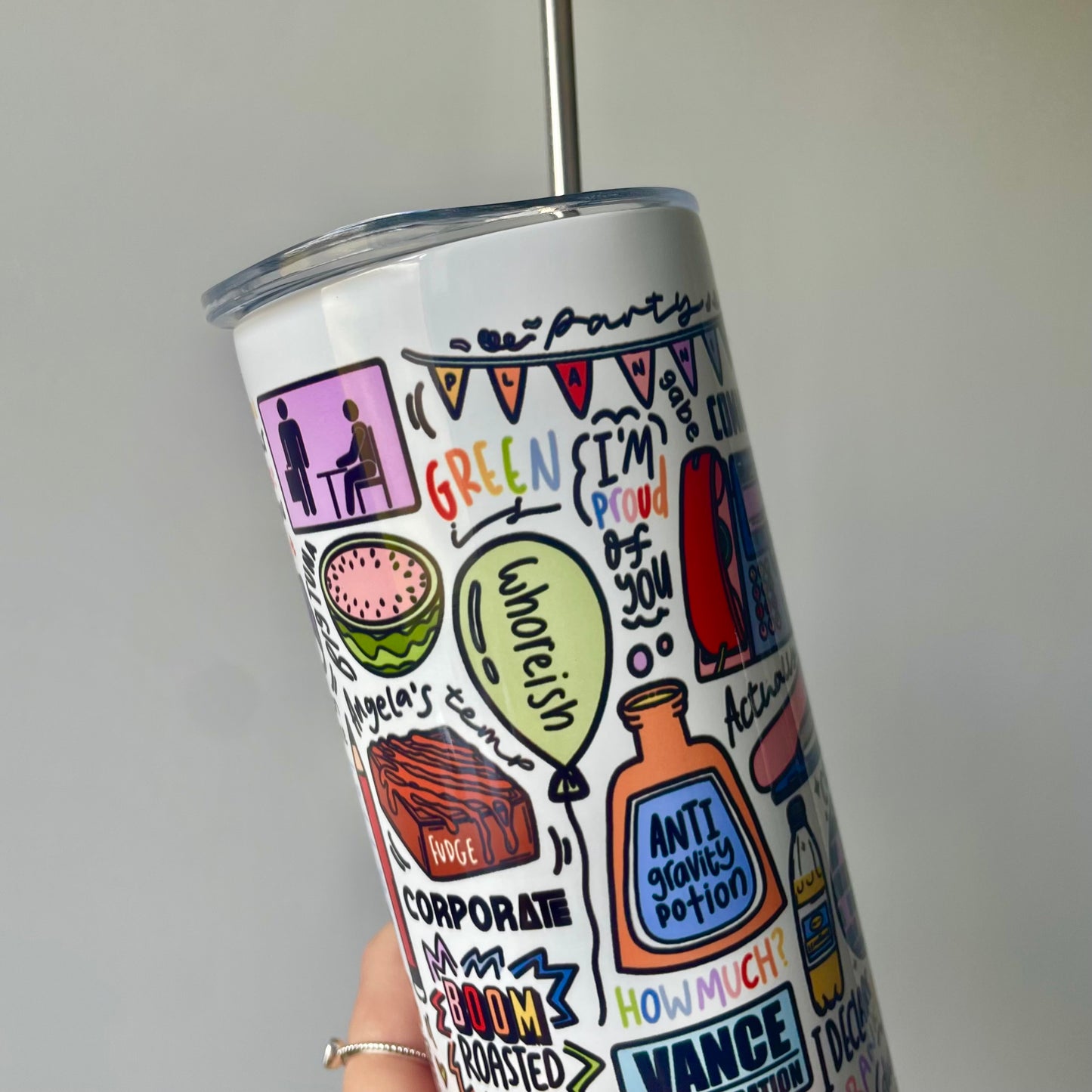 The Office tumbler