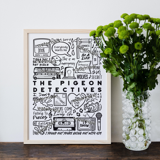 The Pigeon Detectives print